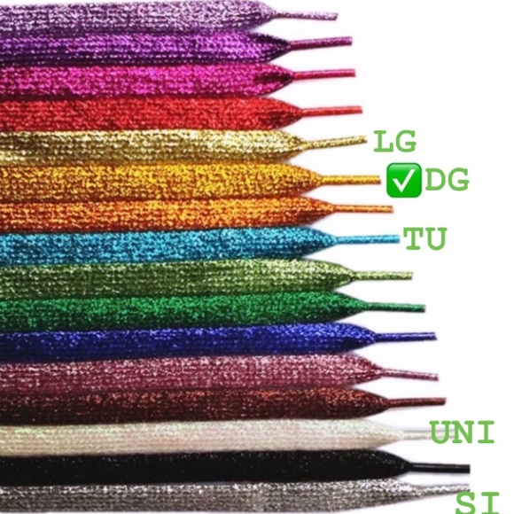 Weatherproof Leather Shoe Laces Metallic ShoeLaces - Picture 13 of 16